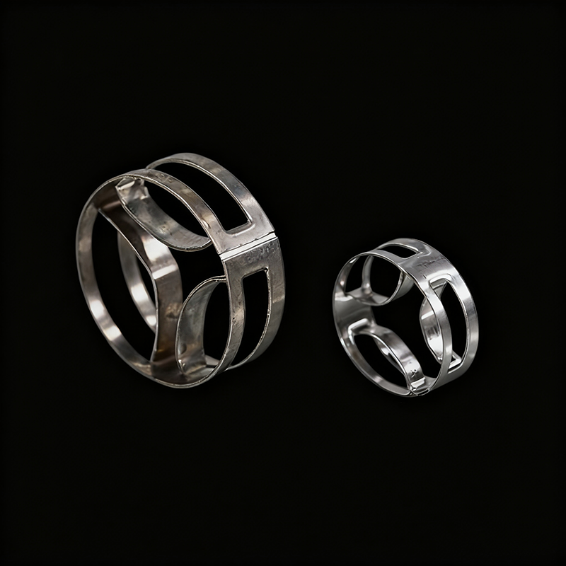 Metal Mini Flat Ring