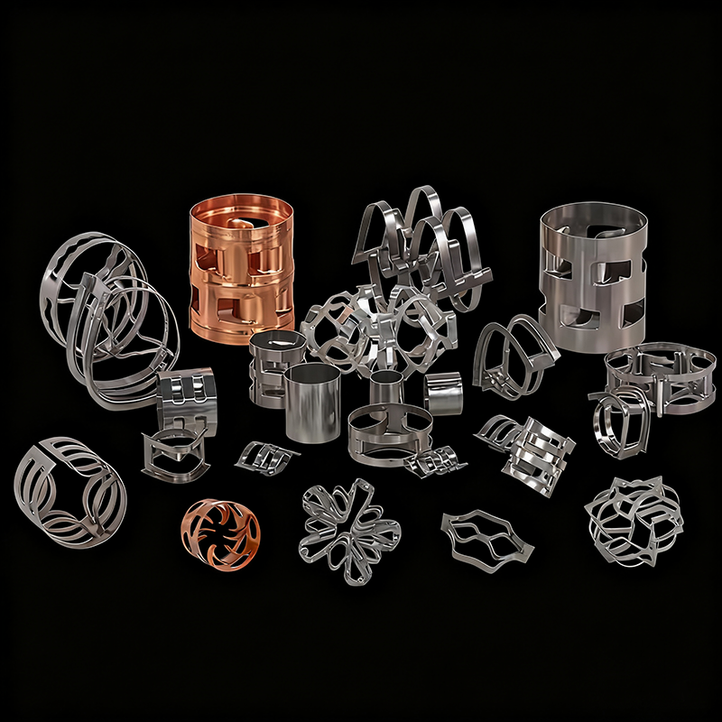 Metal Random Packing